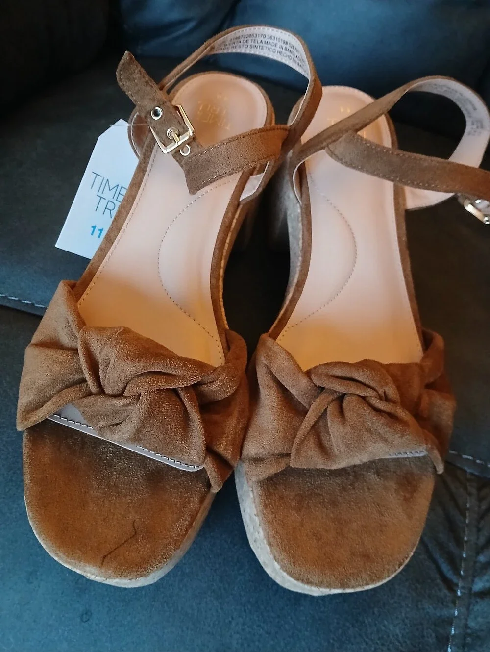Brown Platform Sandals- 3